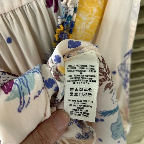 Free People Floral Sleeveless Dress - Picture 4 of 4